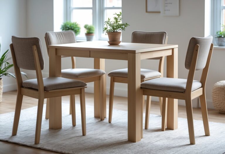Mesa 4 cadeiras: conforto e estilo compacto ideal para refeições em família pequenas Mesa 4 cadeiras: conforto e estilo compacto ideal para refeições em família pequenas