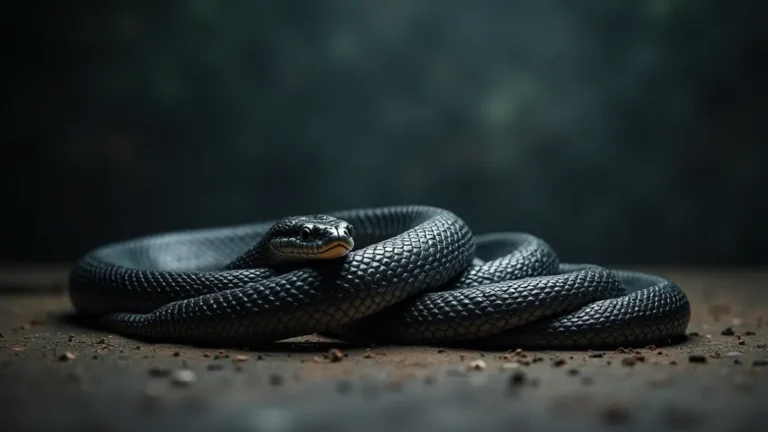 Sonho com Cobras Pretas